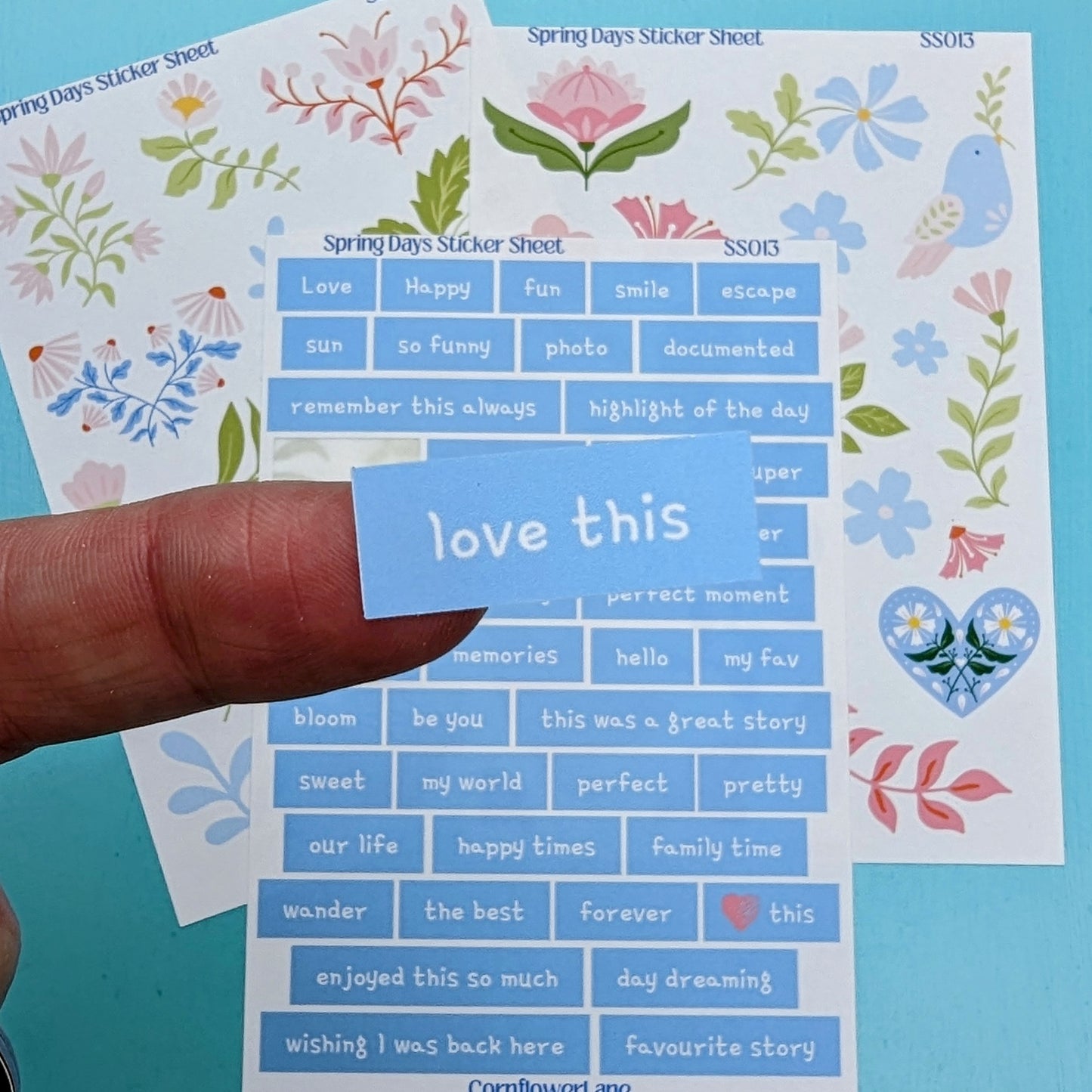 Spring Days Sticker Pack