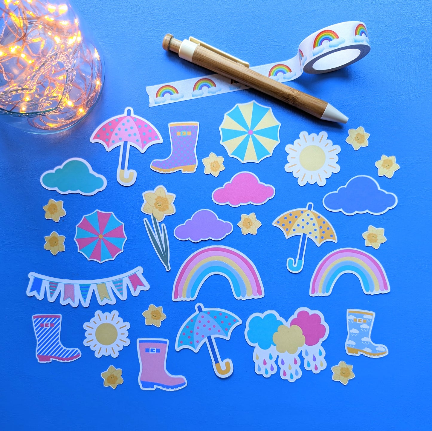 April Showers Die Cut Pack