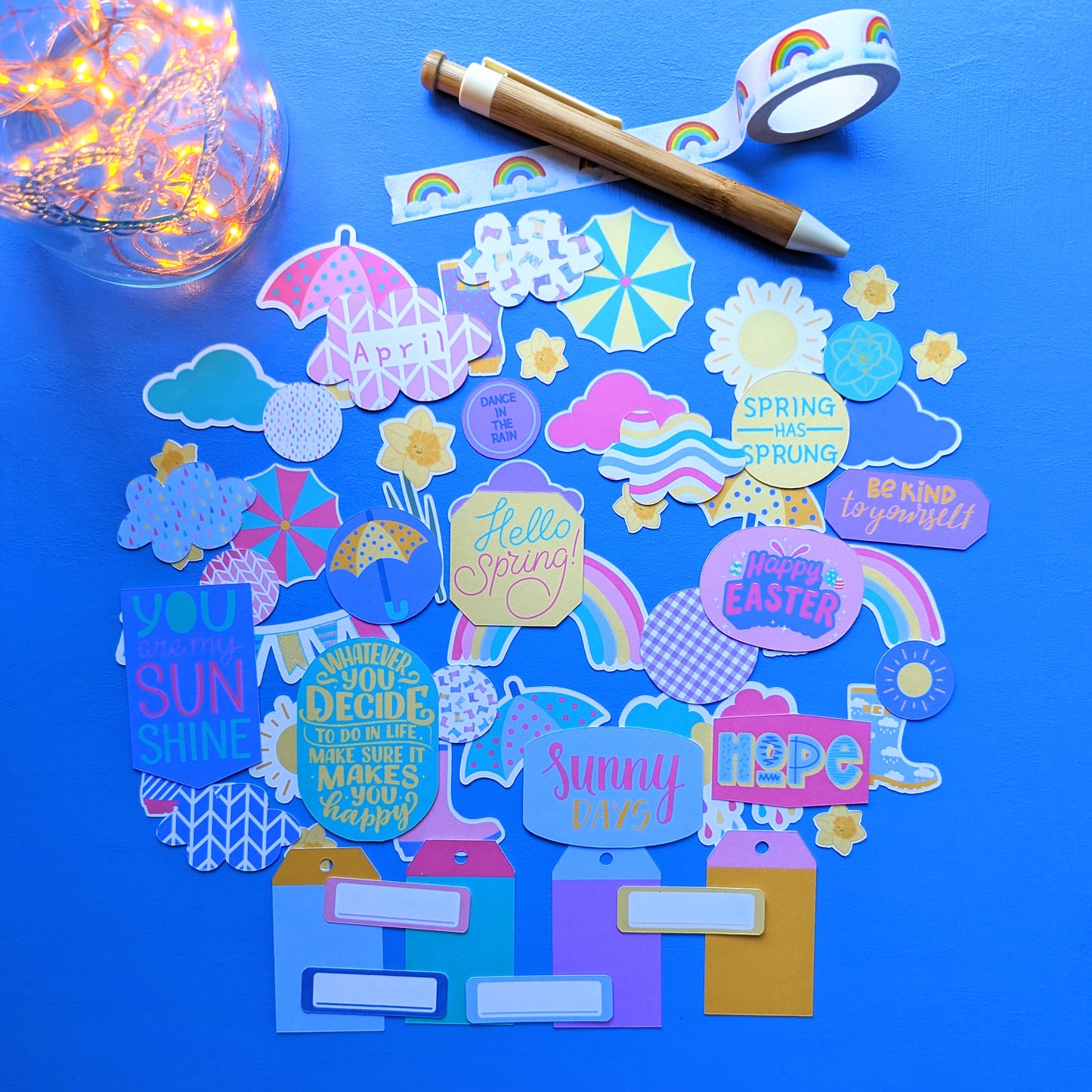 April Showers Die Cut Pack