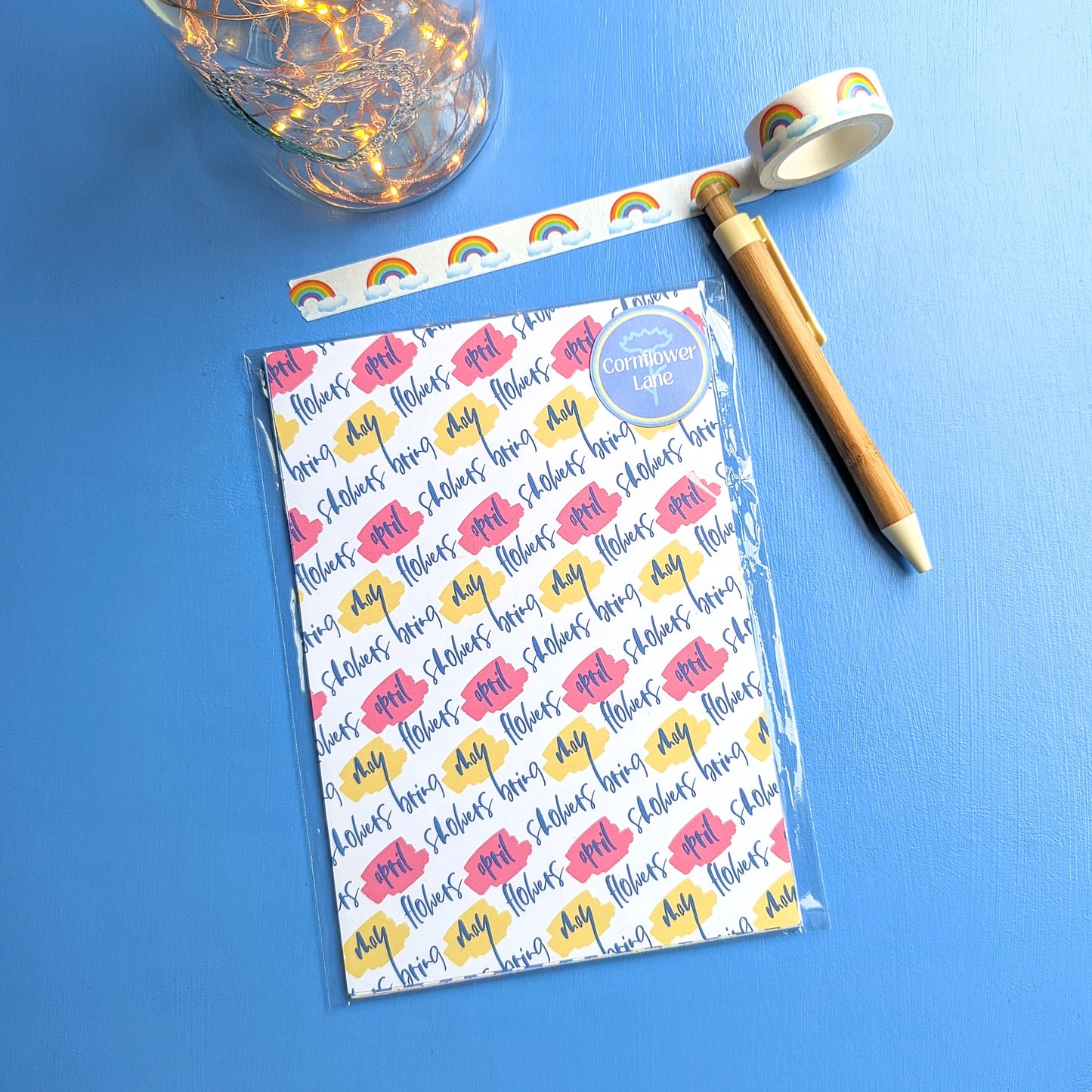 April Showers Patterned Paper Pack