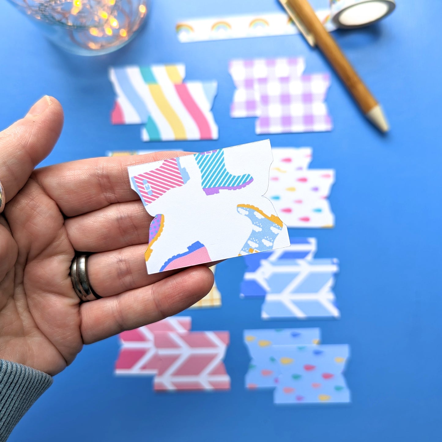 April Showers Tab Die Cuts Pack