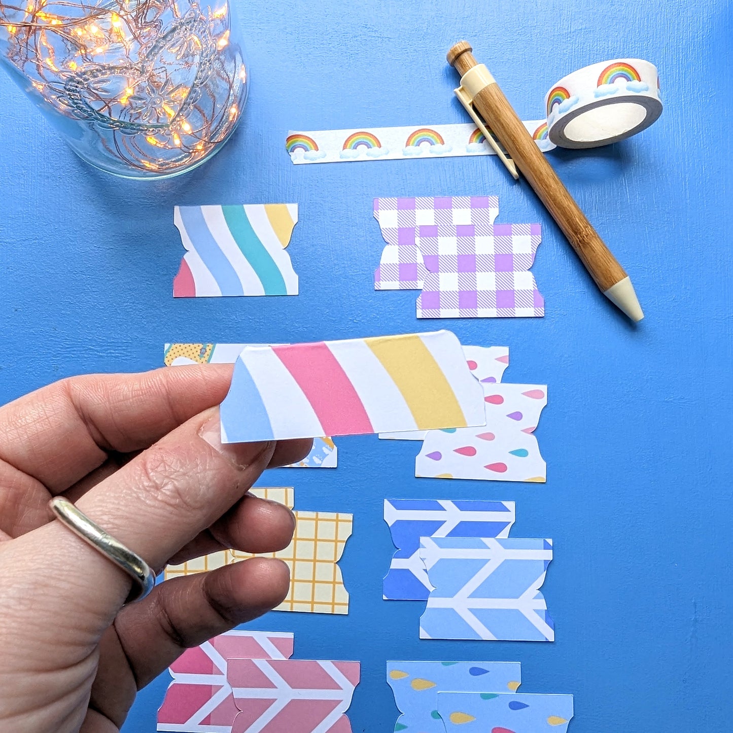 April Showers Tab Die Cuts Pack