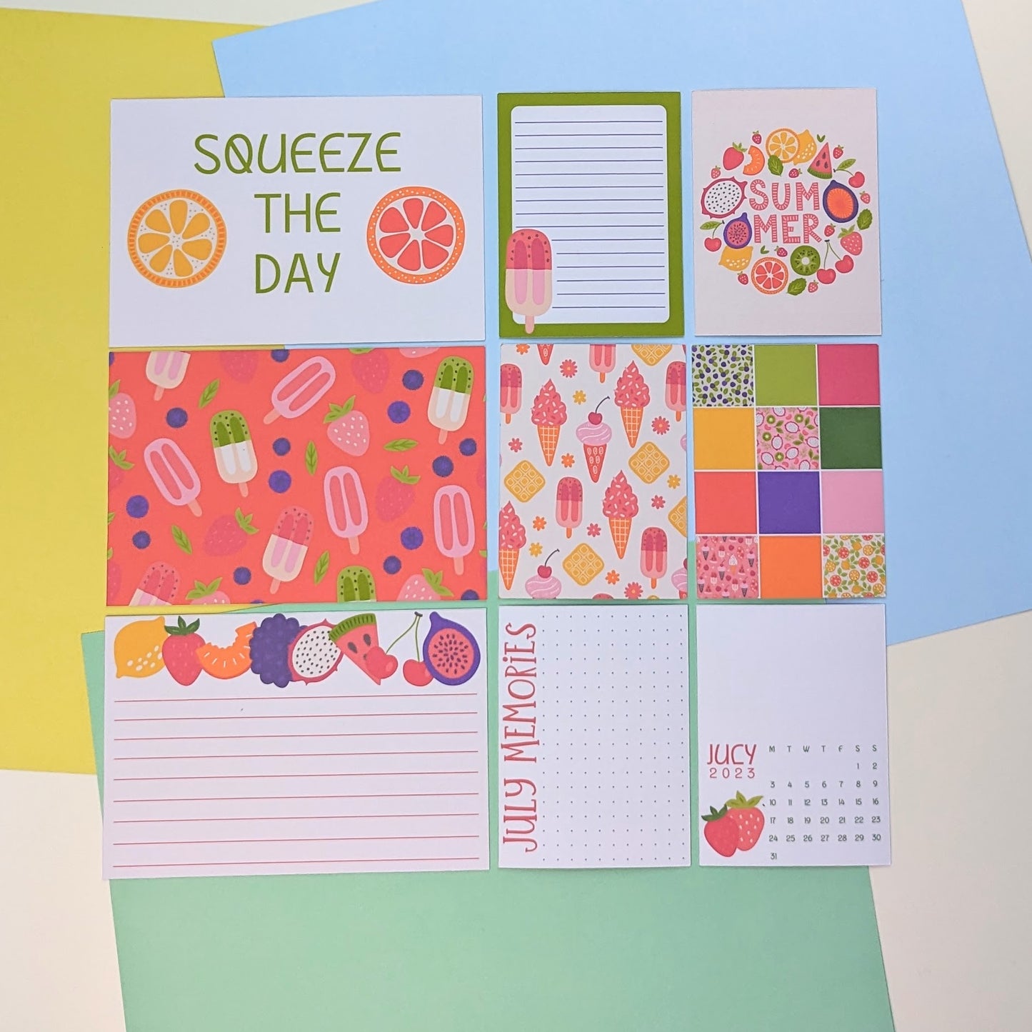 Summer Fruits Memory Keeping Main Kit
