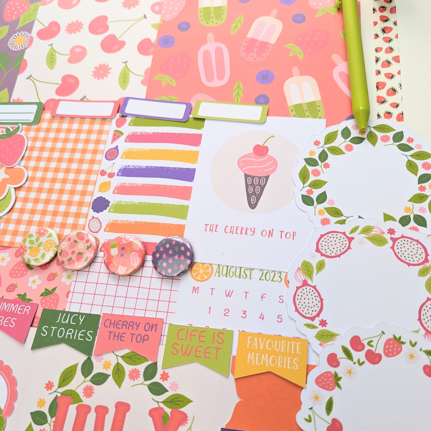 Summer Fruits Extras Kit