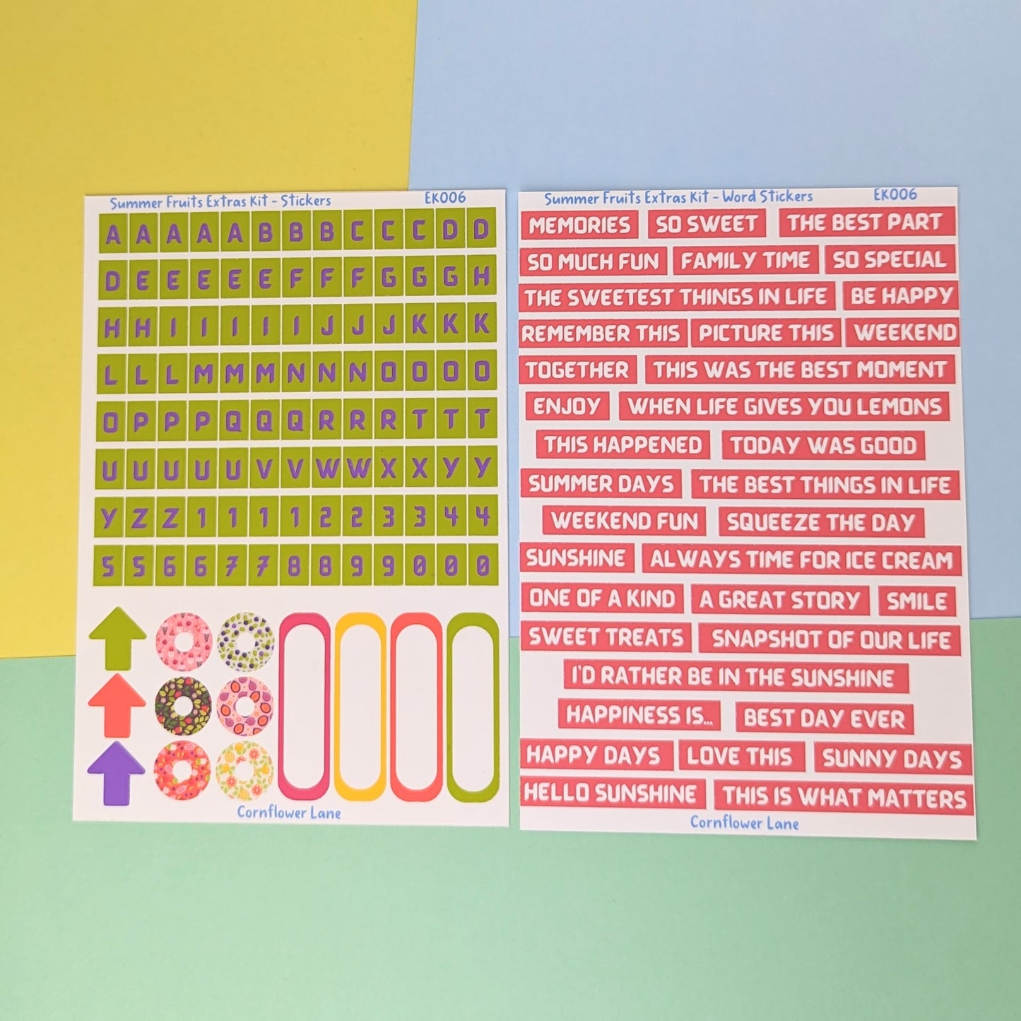 Summer Fruits Extras Kit