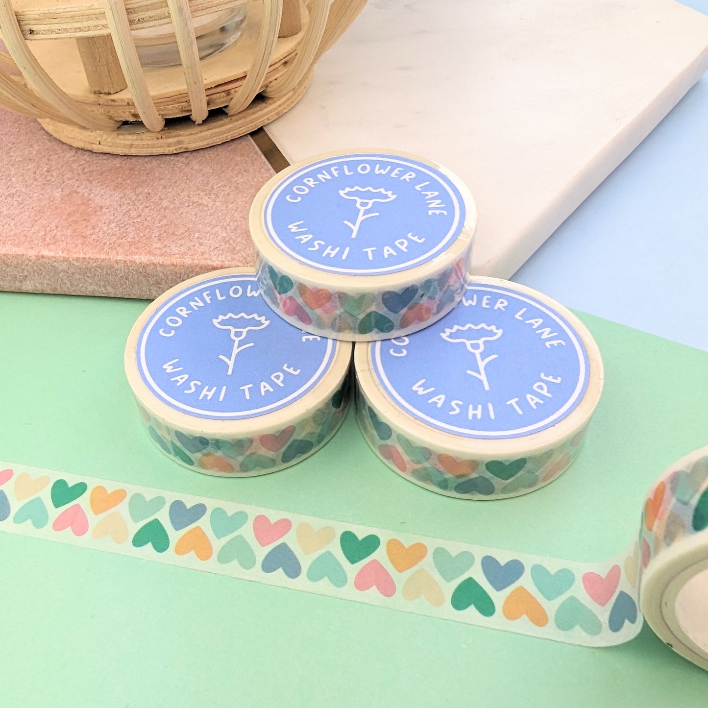 Full Of Hearts Washi Tape