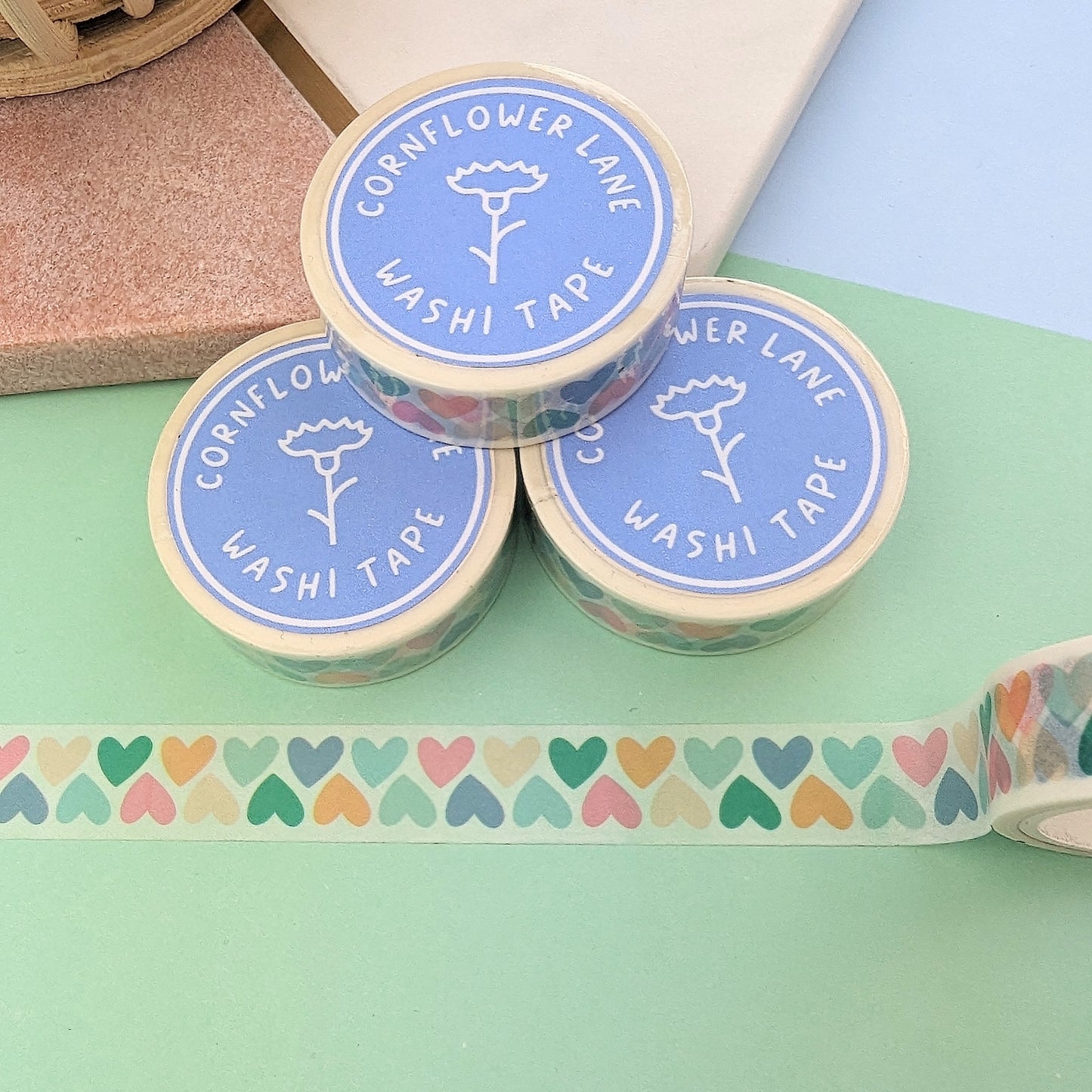 Full Of Hearts Washi Tape