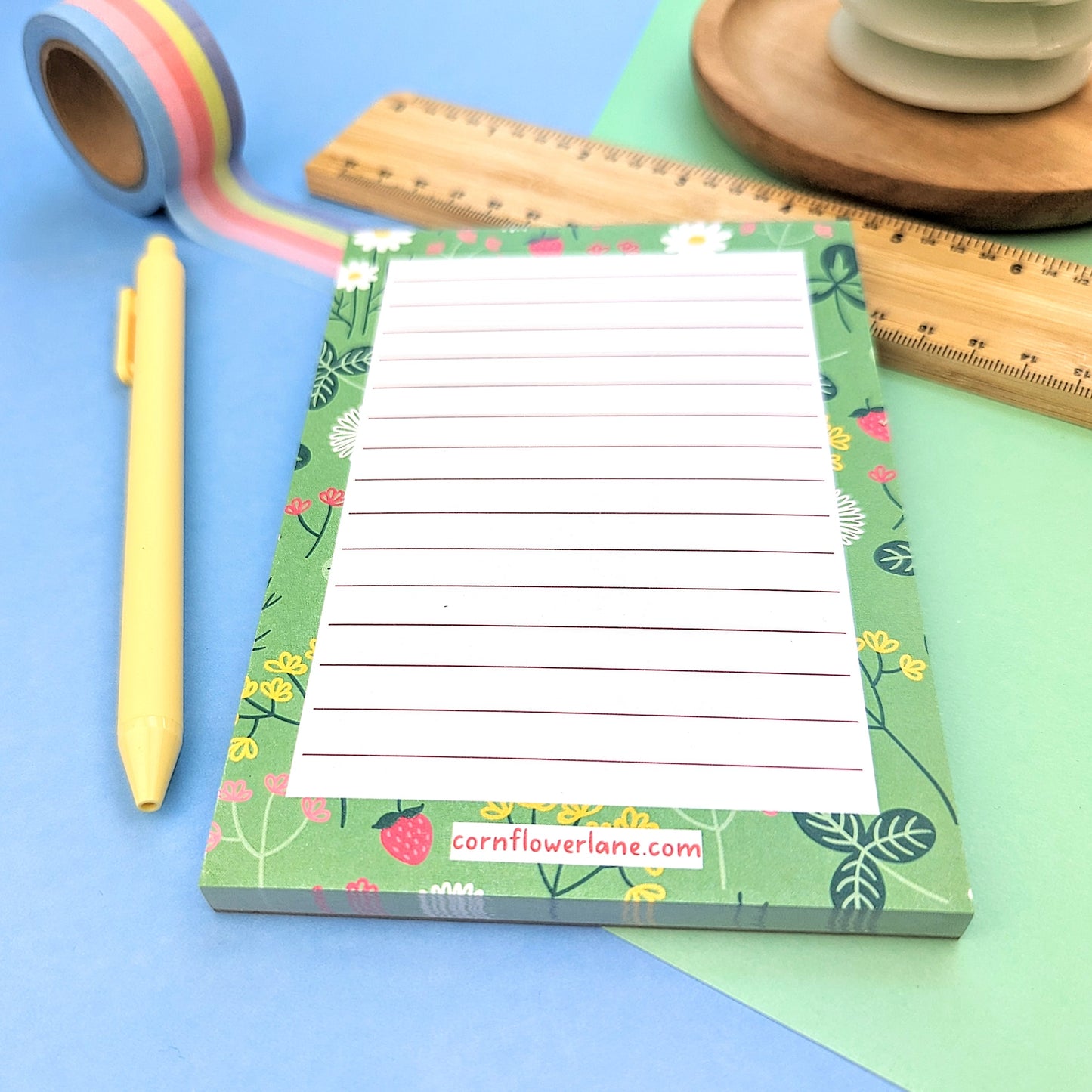 A6 Notepad - Wild Strawberries