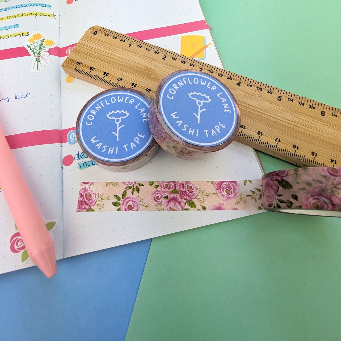 Rose Garden Washi Tape