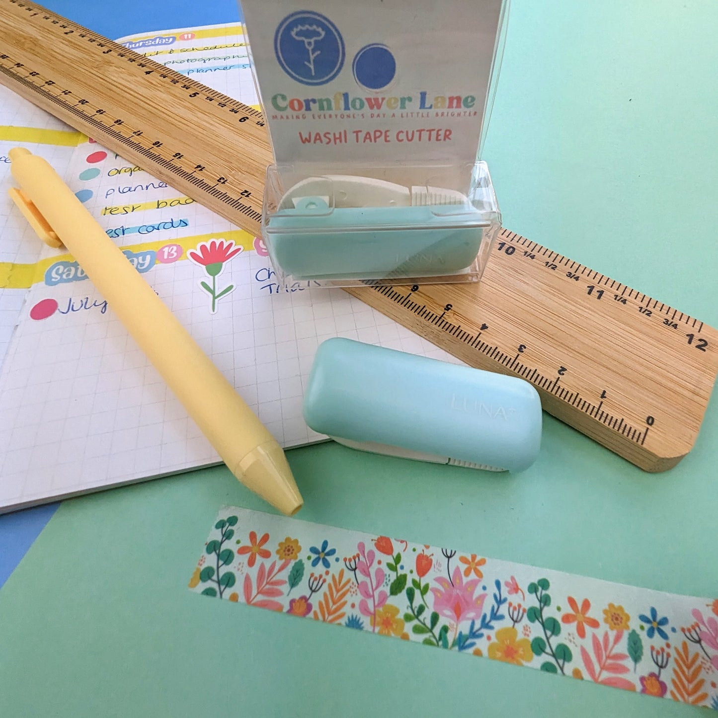 Washi Tape Cutter - Various Colours