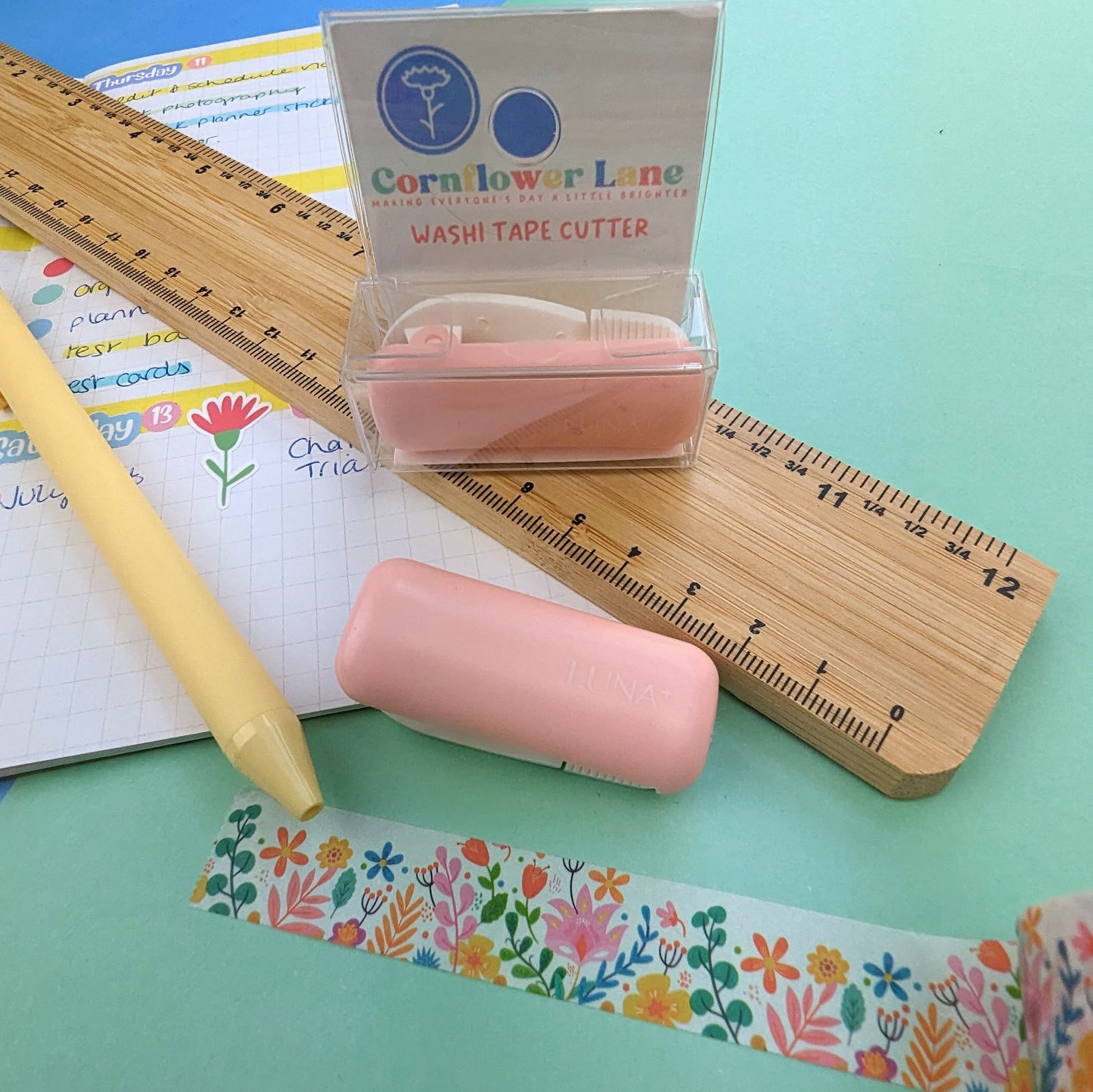Washi Tape Cutter - Various Colours