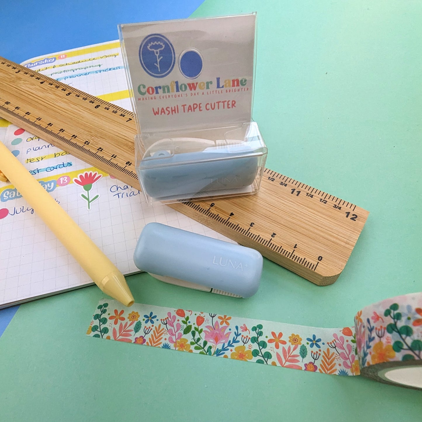 Washi Tape Cutter - Various Colours