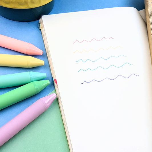 Coloured Ink Pens 5 Pack