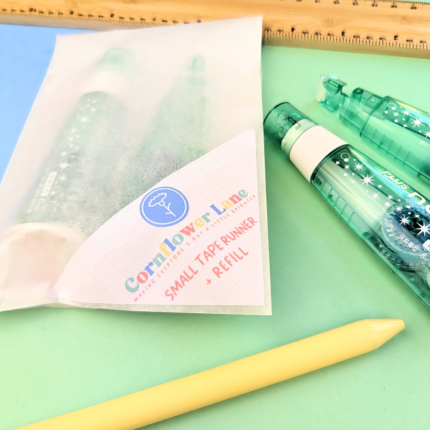 Small Tape Runner & Refill - Various Colours