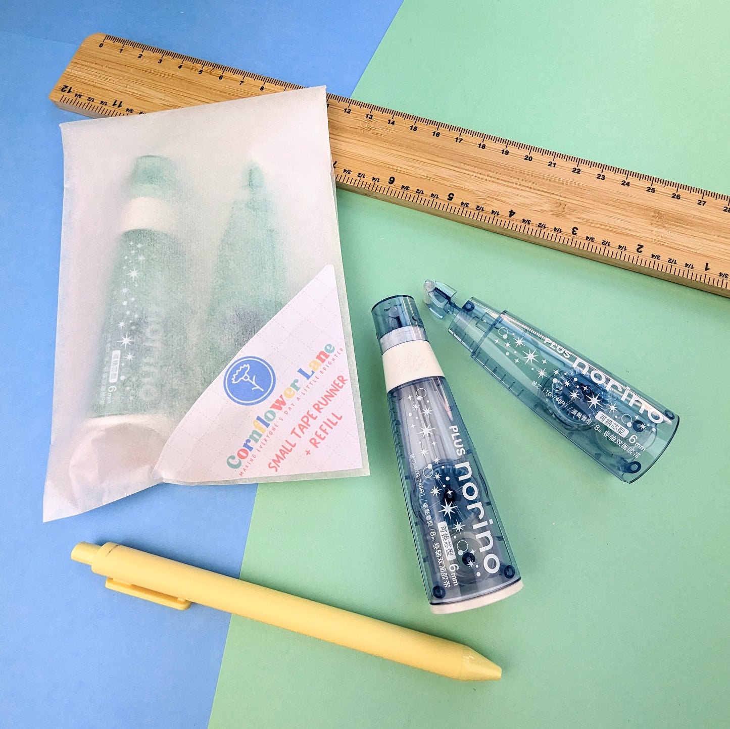 Small Tape Runner & Refill - Various Colours