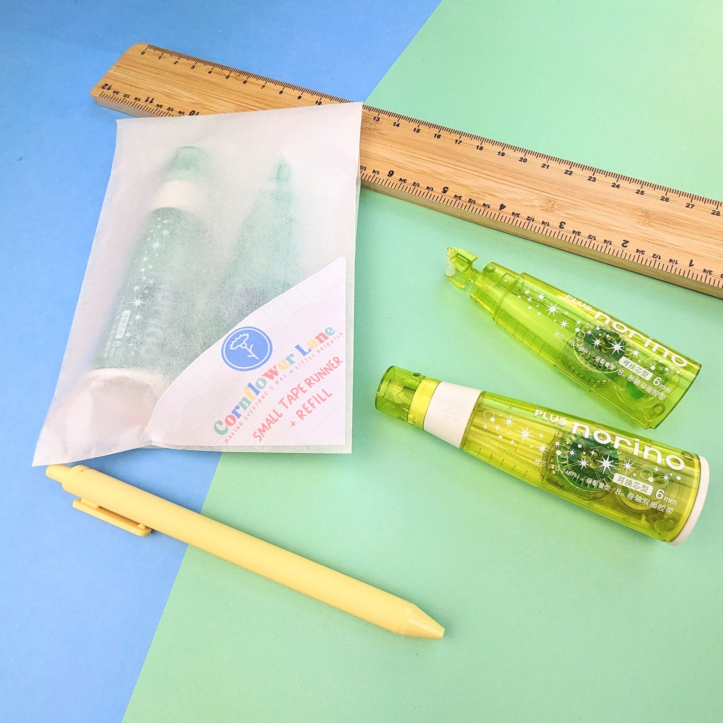 Small Tape Runner & Refill - Various Colours