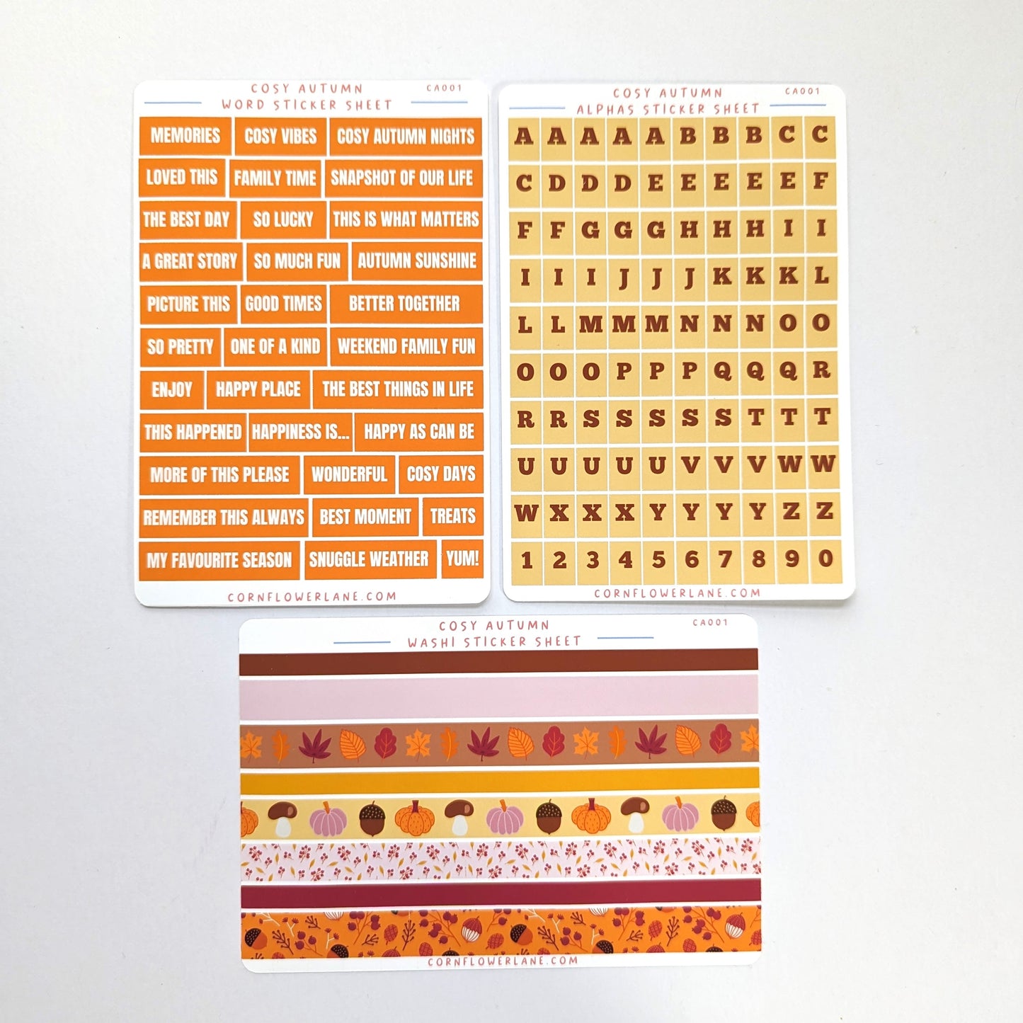 Cosy Autumn Memory Keeping Kit