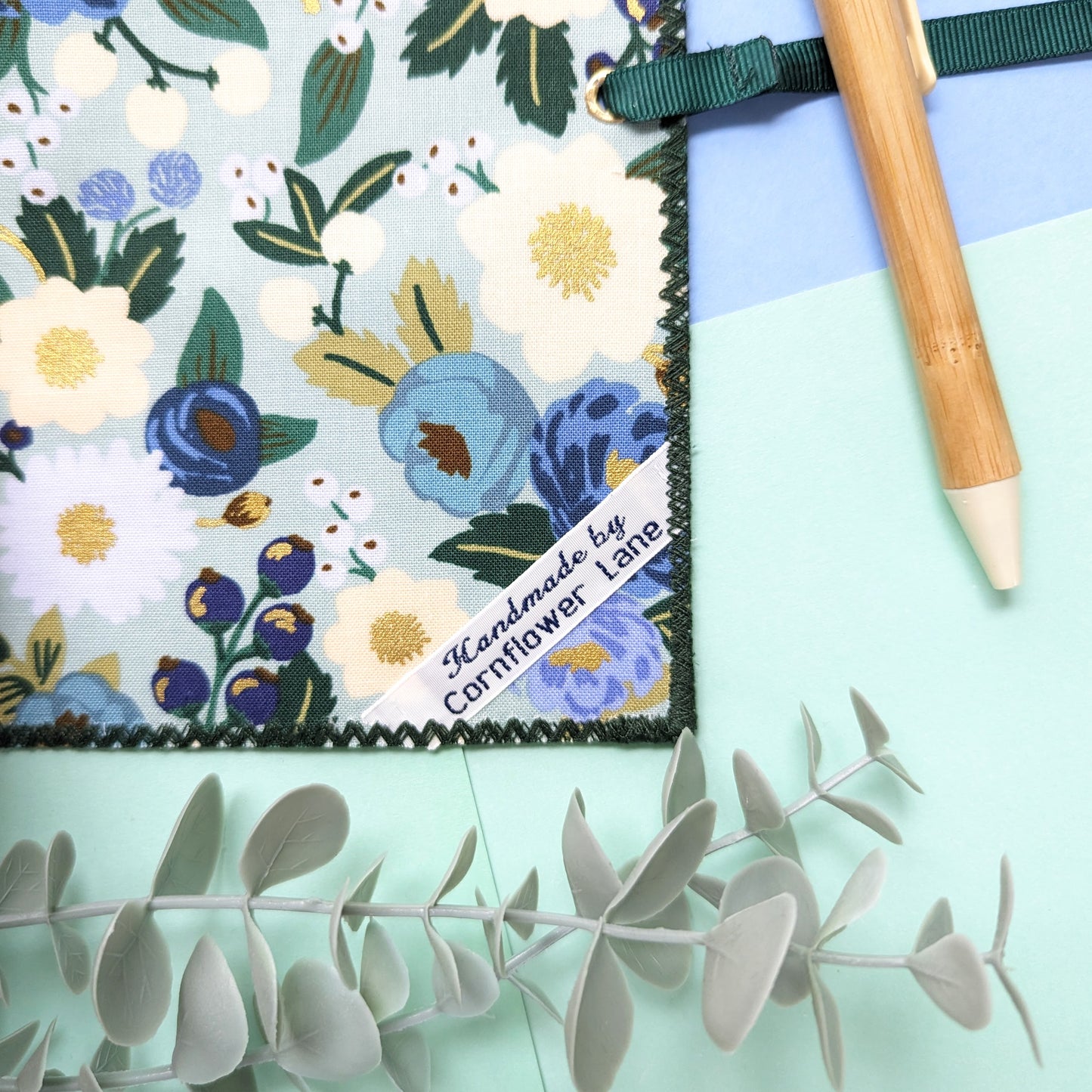 Handmade Rifle Paper Co Fabric Cover Journal