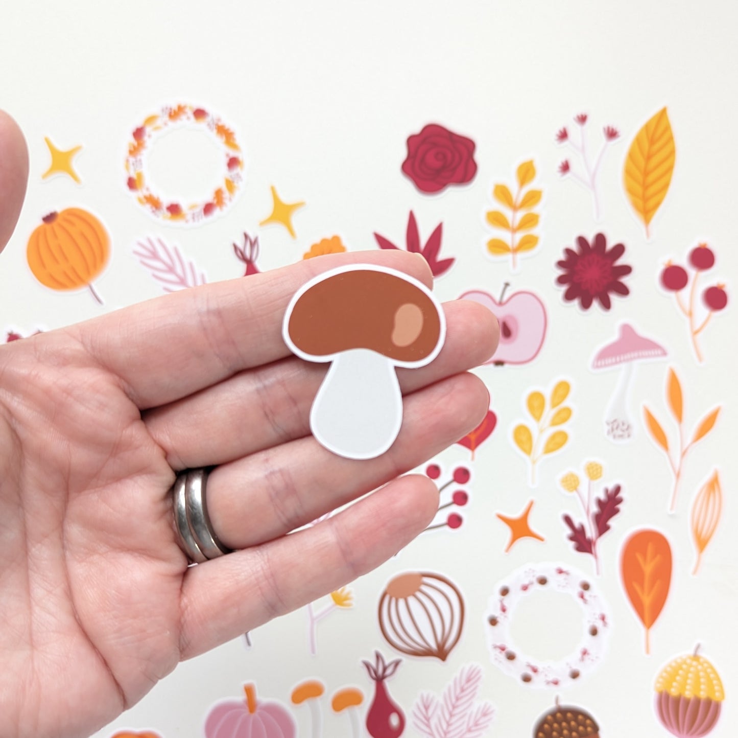 Cosy Autumn Die Cut Sticker Pack