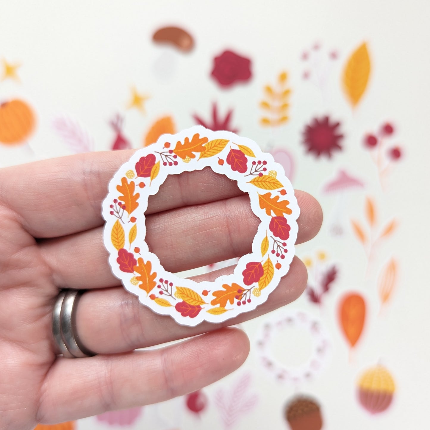 Cosy Autumn Die Cut Sticker Pack