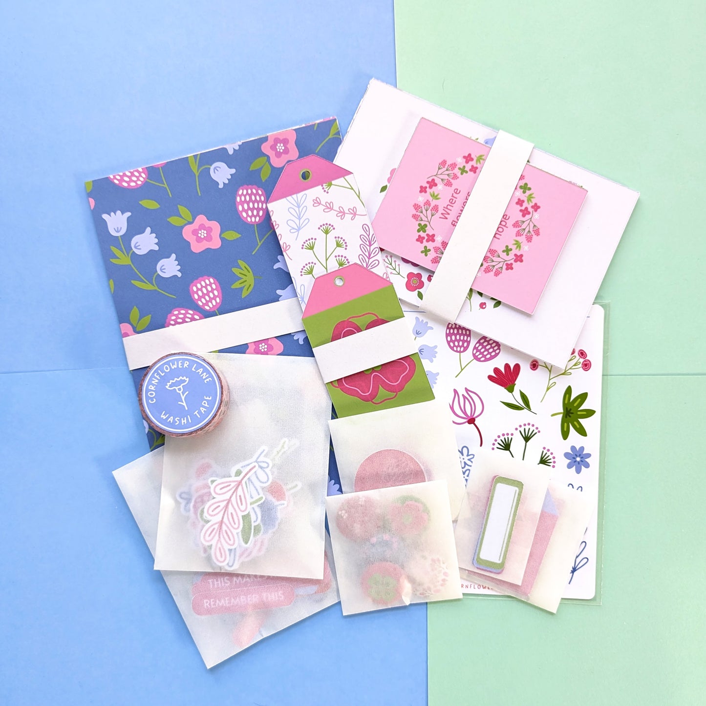 Floral Blooms Memory Keeping Kit