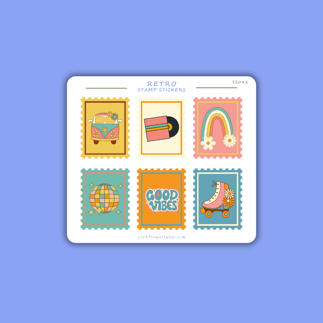 Stamp Stickers - Whimsy & Wonder Collection