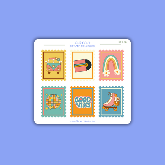 Stamp Stickers - Whimsy & Wonder Collection