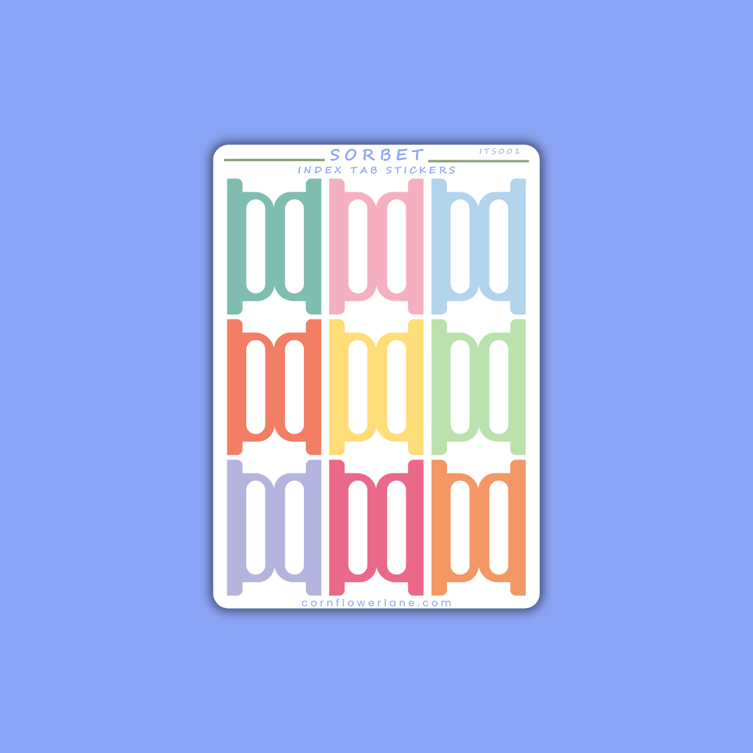 Sorbet Planner Stickers Bundle