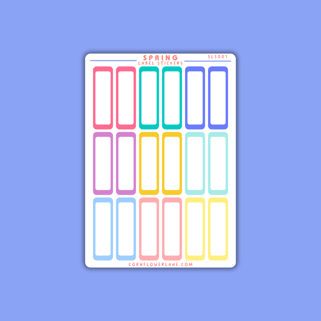 Seasons Label Stickers