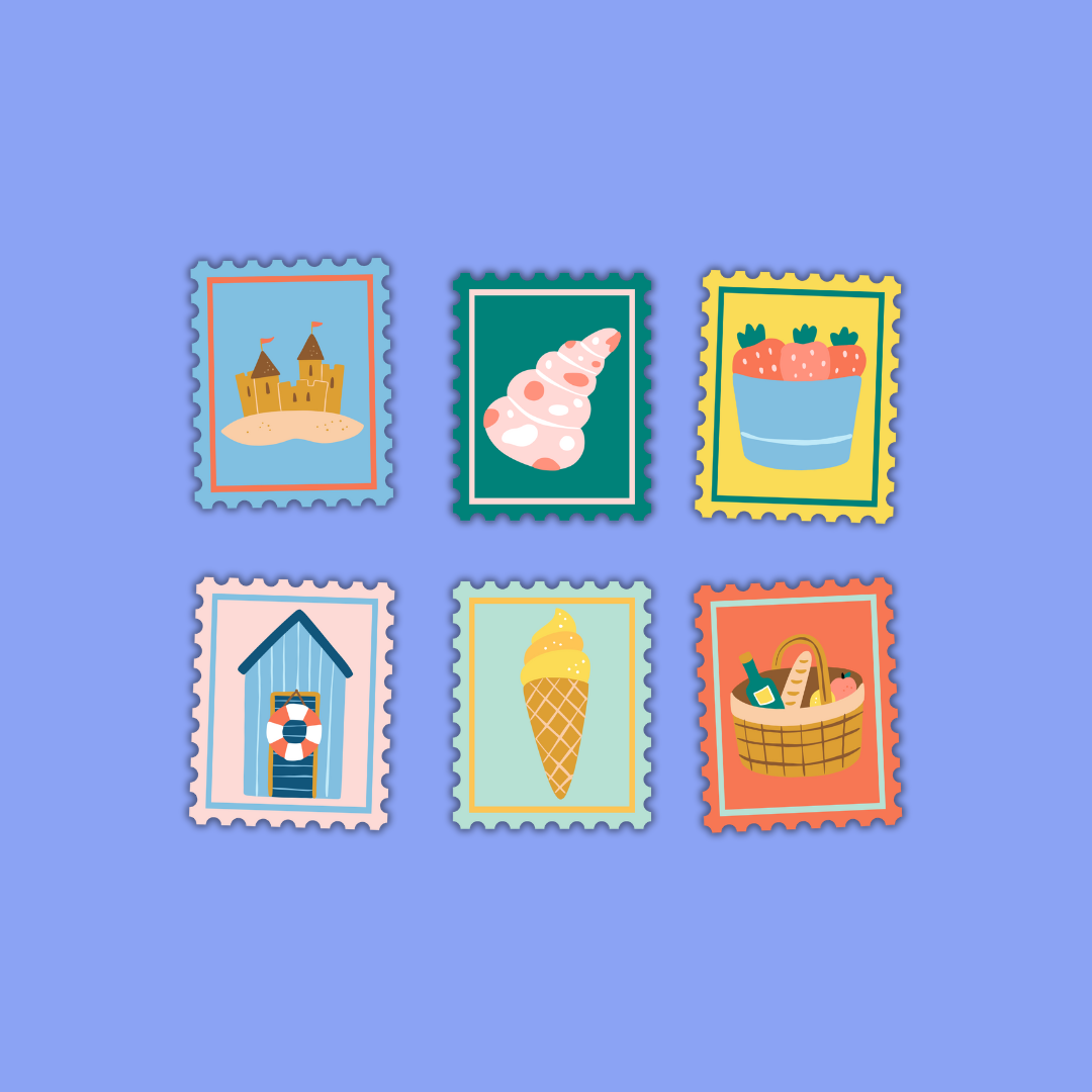 Seasonal Die Cut Stickers