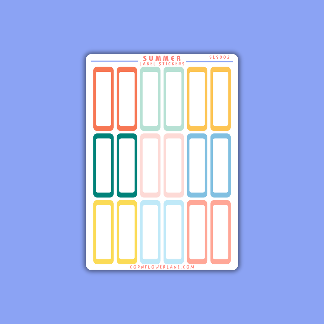 Seasons Label Stickers