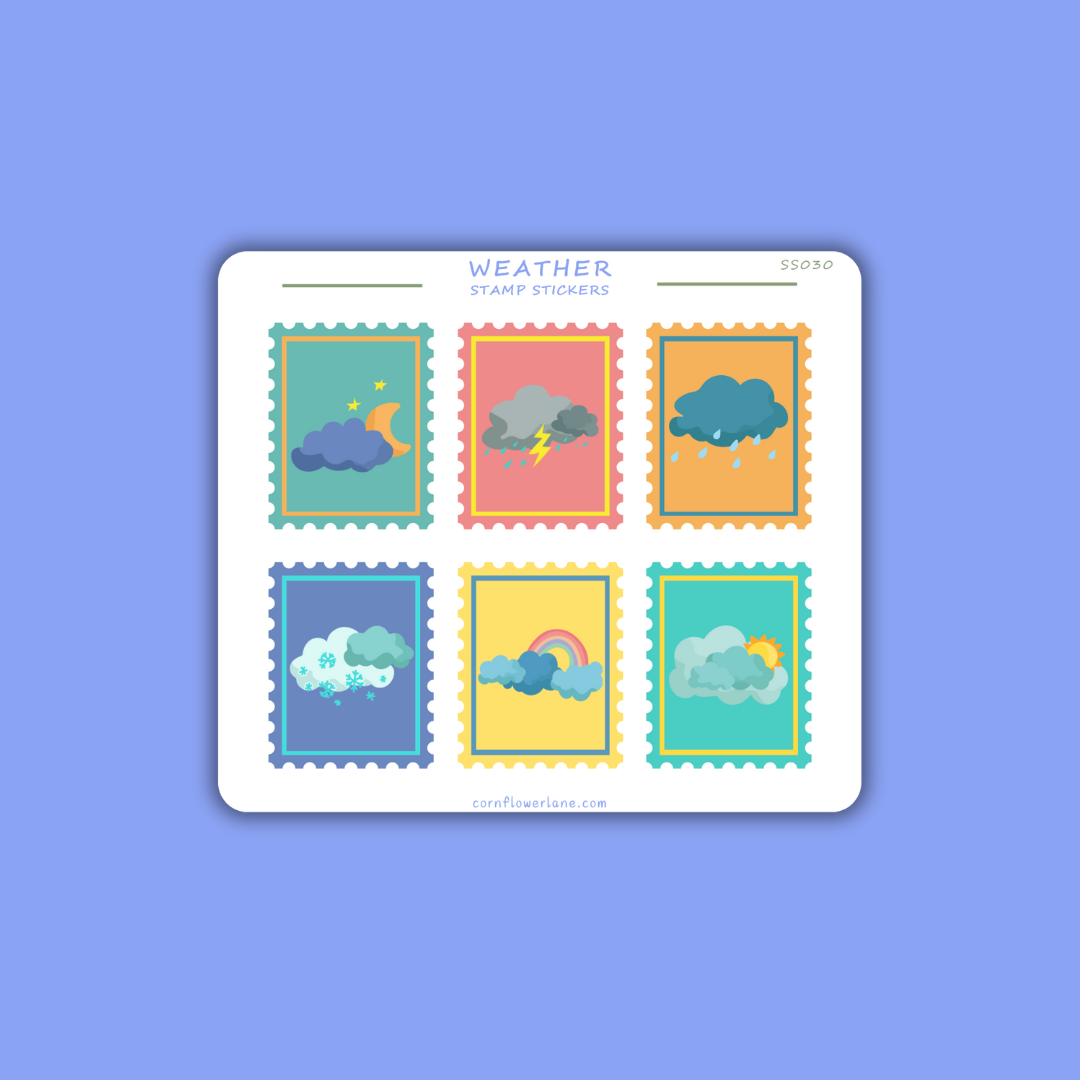 Stamp Stickers - Everyday Collection