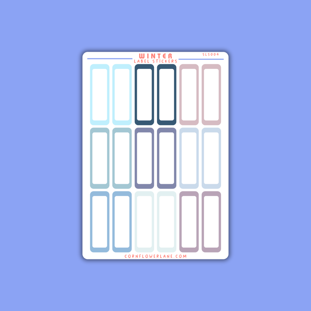 Seasons Label Stickers