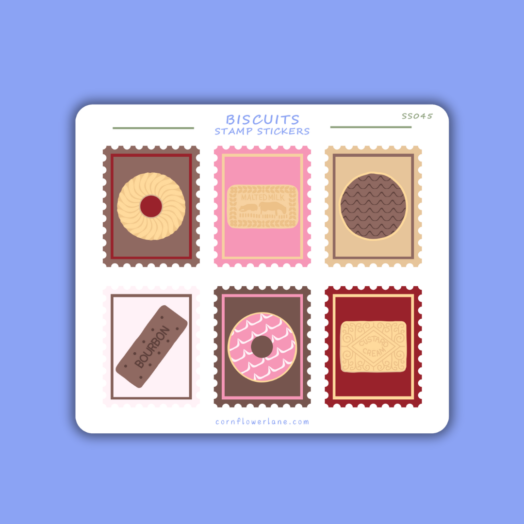 Stamp Stickers - Whimsy & Wonder Collection