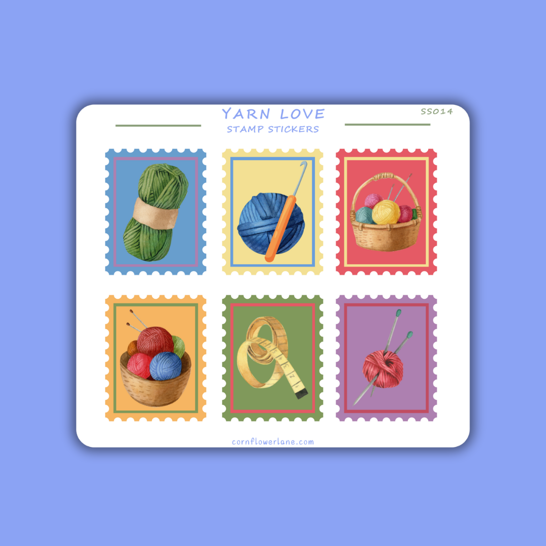 Stamp Stickers - Hobbies Collection