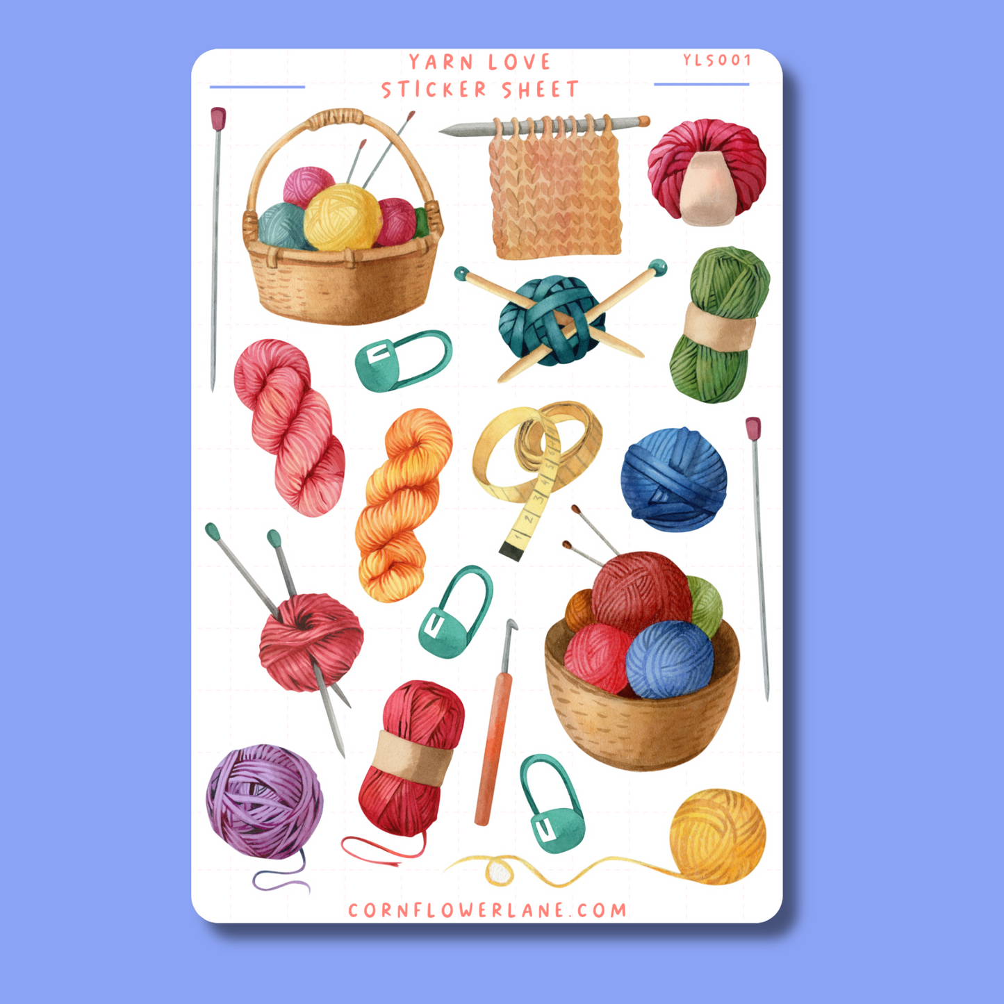 Yarn Love Stickers