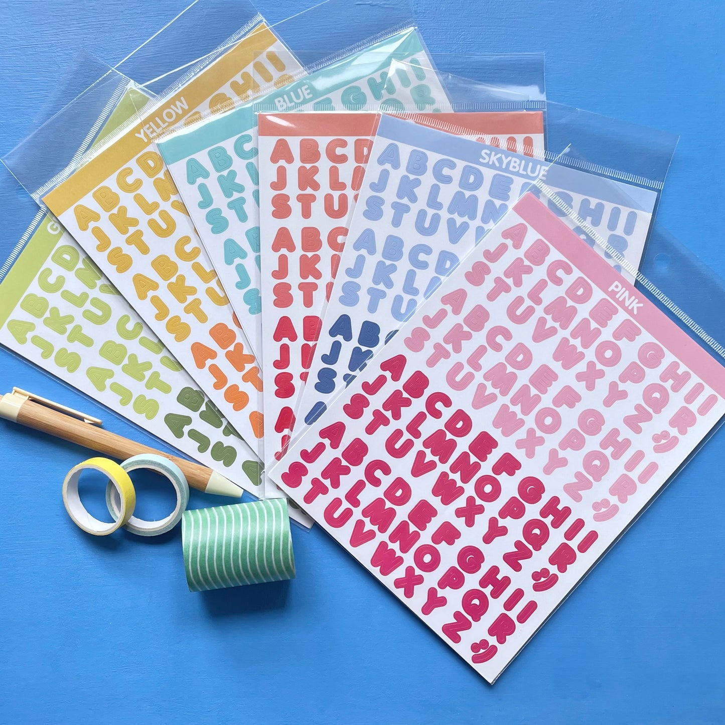 Alphabet Stickers
