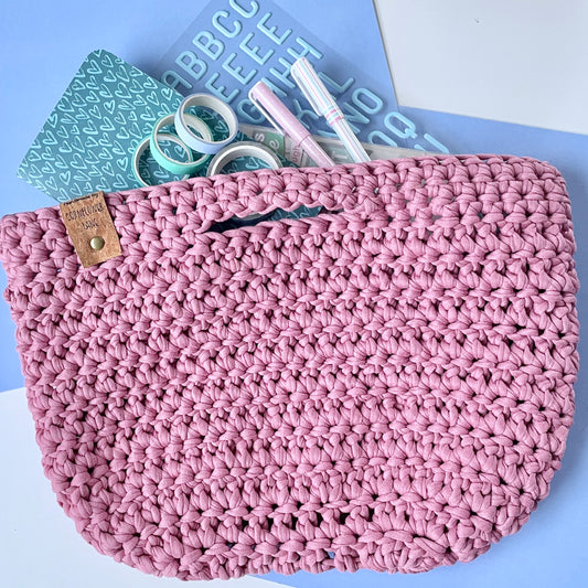 Crocheted Tote Bag