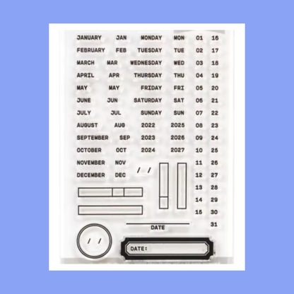 Calendar Stamp Sets