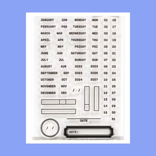 Calendar Stamp Sets