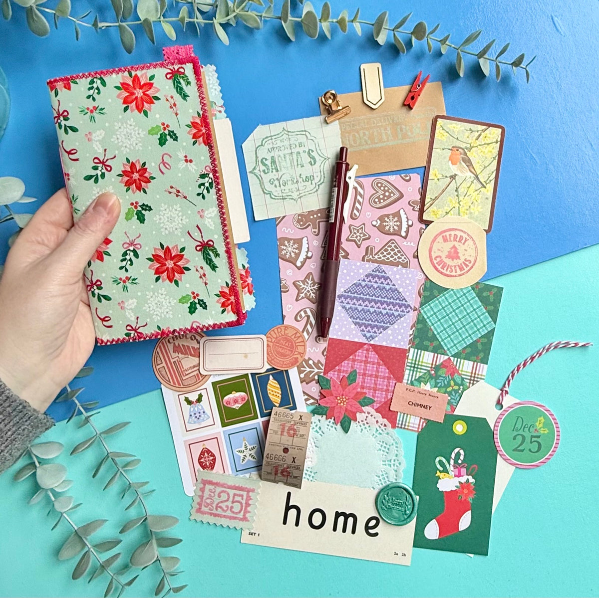 Unwrap & Keep Memories - Christmas Journal & Kit