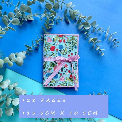 Handmade Soft Cover Mini Journals