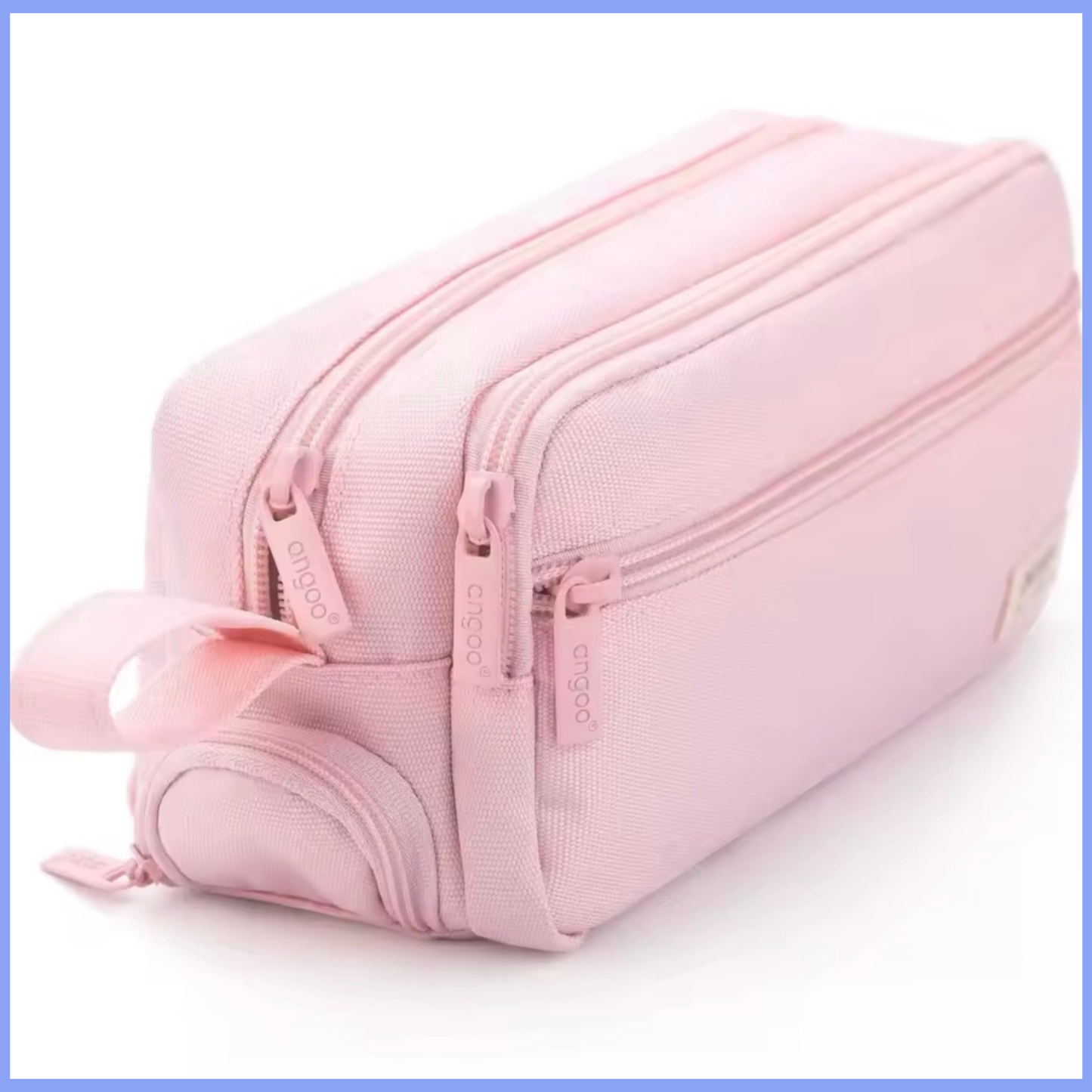 Large 4 Compartment Pencil Case – Zipped Organiser Pouch
