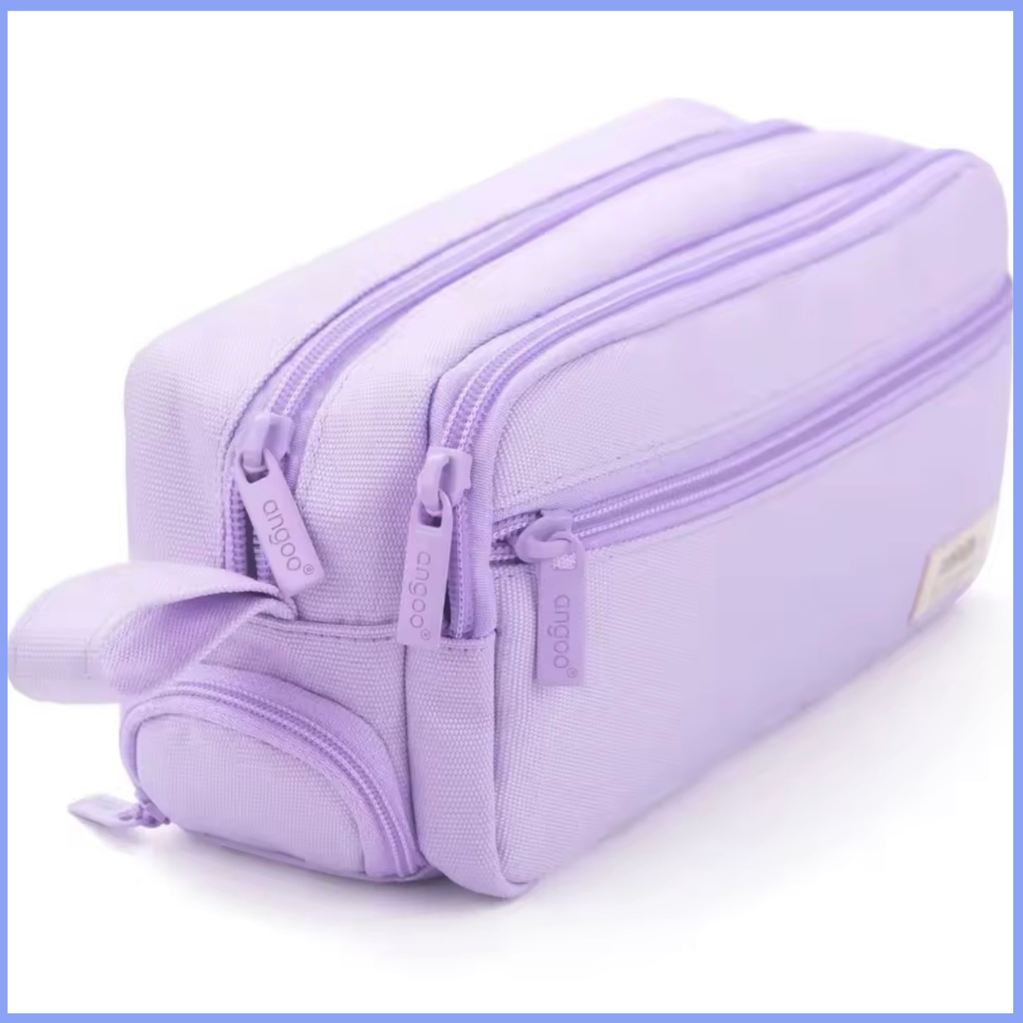 Large 4 Compartment Pencil Case – Zipped Organiser Pouch
