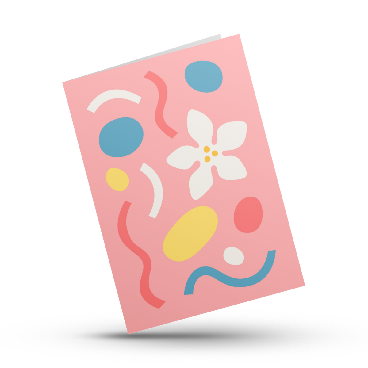Floral Tea Time Greetings Card