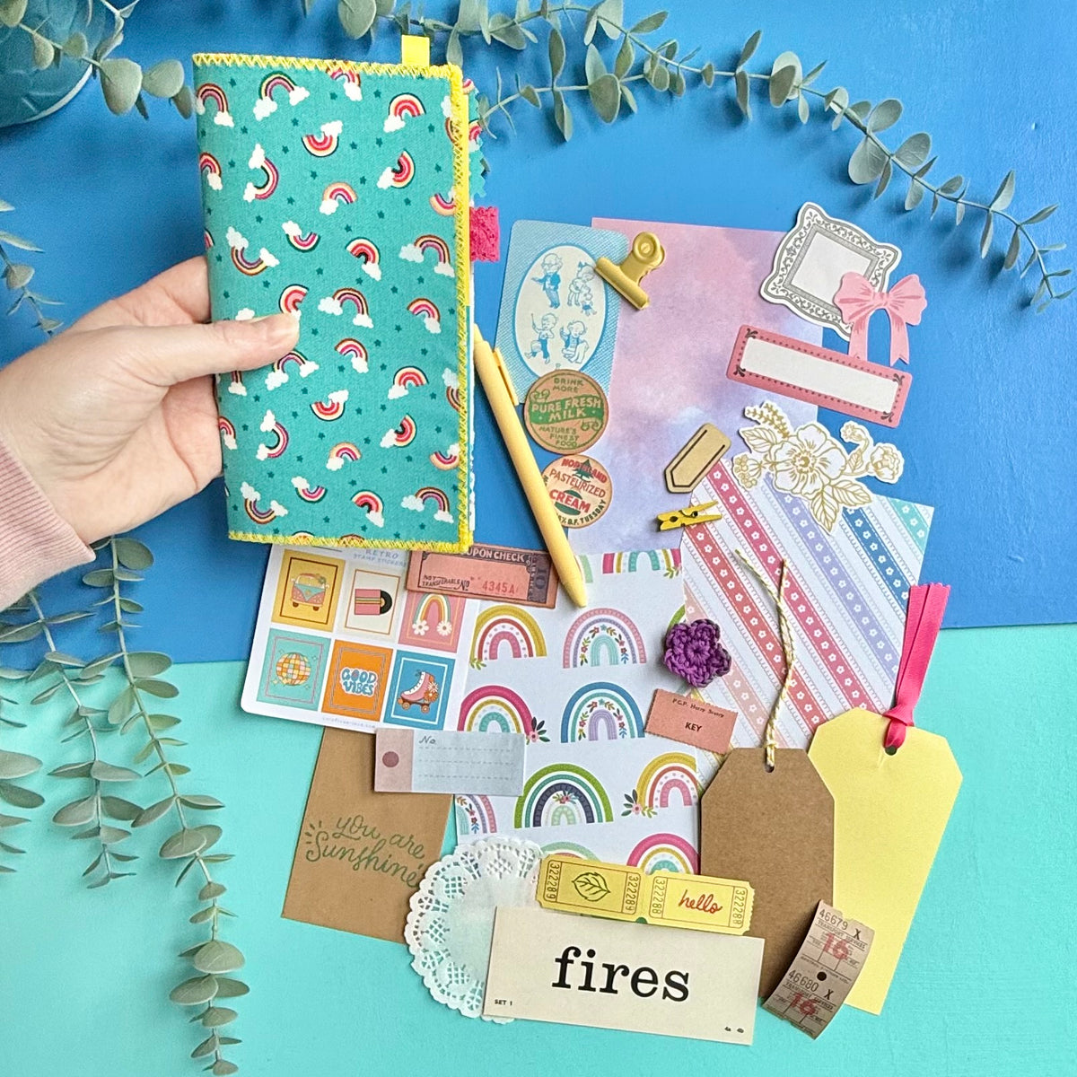 Unwrap & Keep Memories - Handmade Journal & Kit