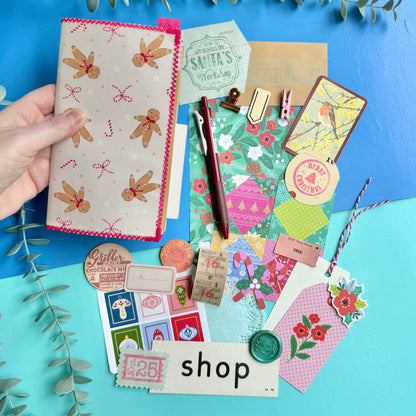 Unwrap & Keep Memories - Christmas Journal & Kit