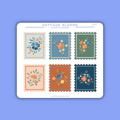 Stamp Stickers - Nature & Nostalgia Collection