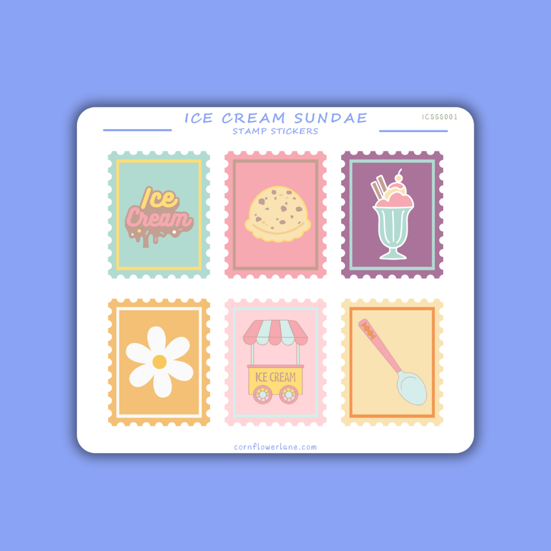 Stamp Stickers - Nature & Nostalgia Collection