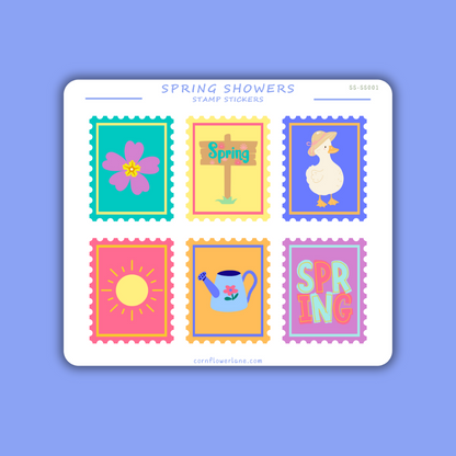 Stamp Stickers - Nature & Nostalgia Collection